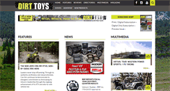 Desktop Screenshot of dirttoysmag.com