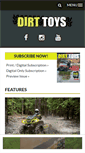 Mobile Screenshot of dirttoysmag.com